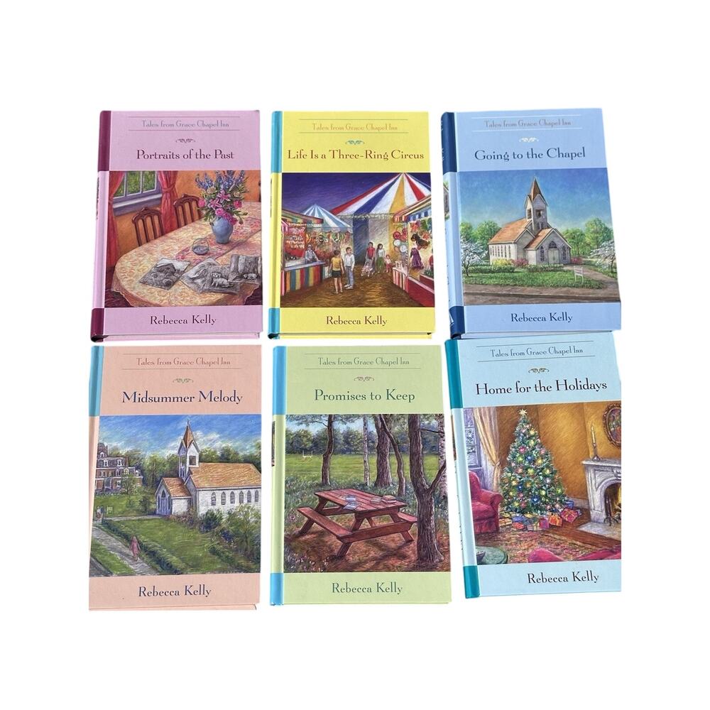 Guideposts Tales From Grace Chapel Inn by Rebecca Kelly Six Hardcover Books
